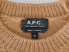 A.P.C. Brown Crew Neck Sweater
