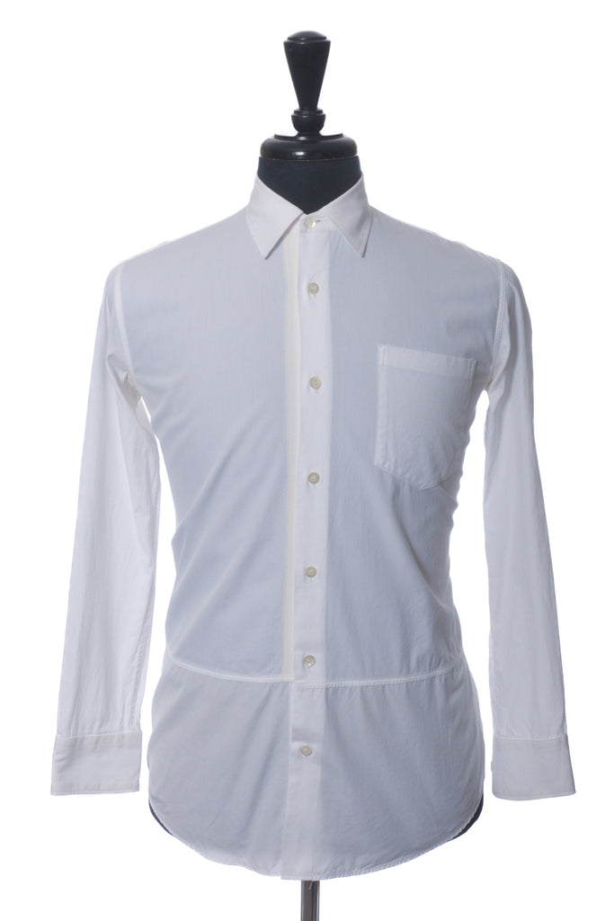 Dries Van Noten Off White Twill Shirt
