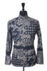Etro Blue Floral Print Shirt