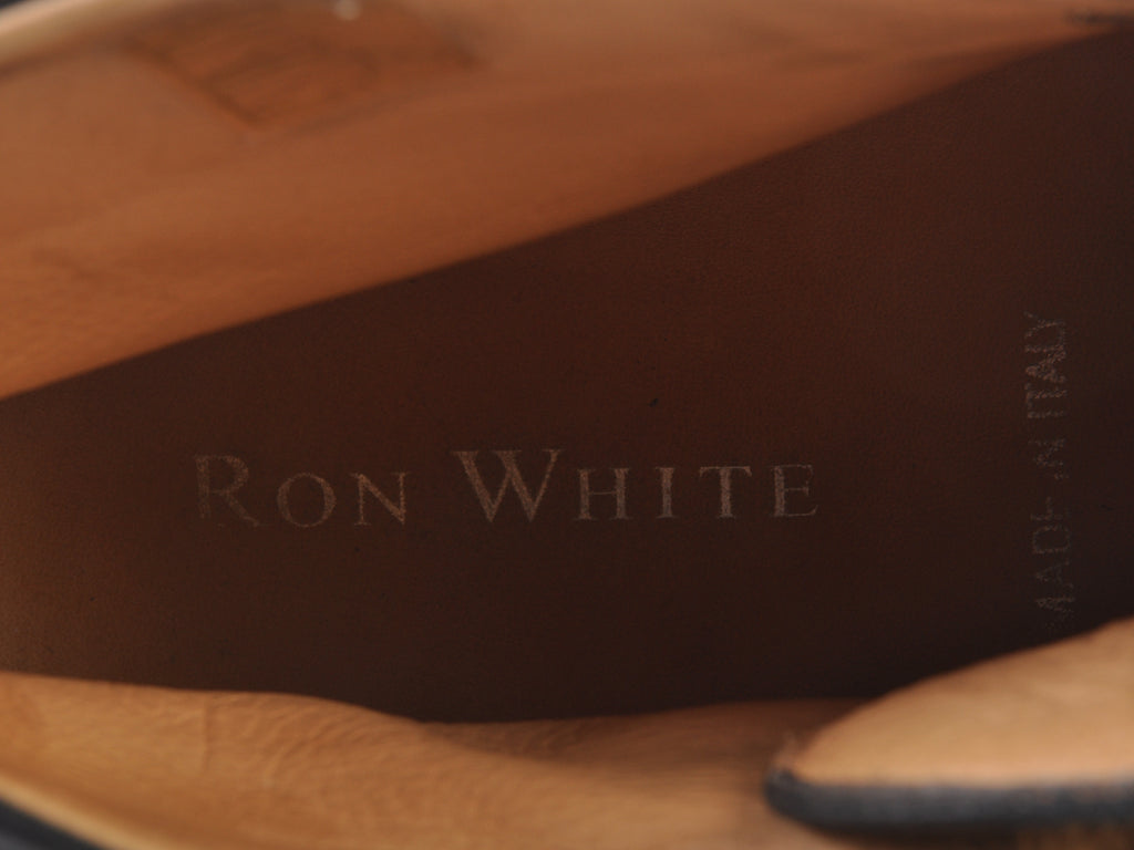 Ron White Black Leather Belts