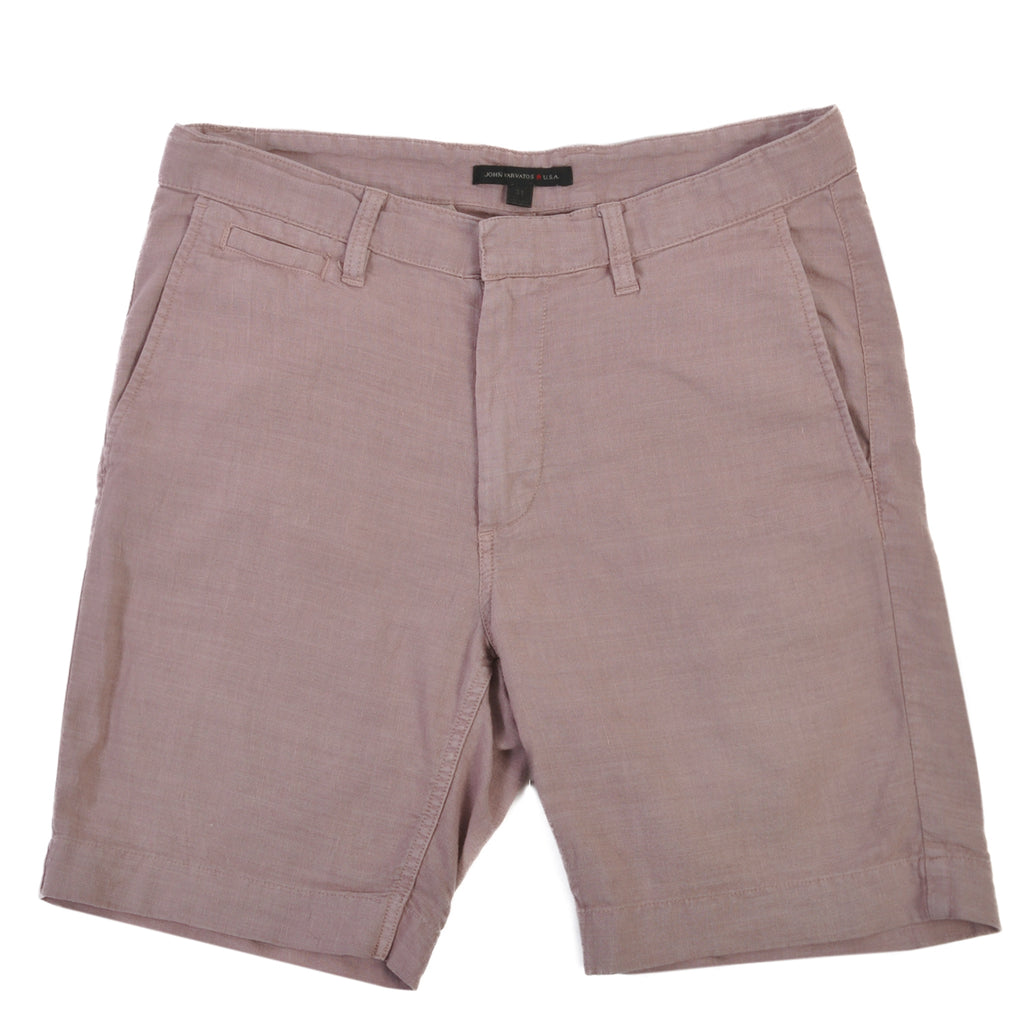 John Varvatos Ash Rose Cotton Blend Shorts