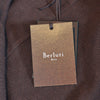 Berluti NWT Pebble Brown Ribbed Twill Worked Shirt