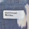Universal Works Grey Print Camp Shirt