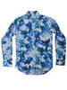Etro Blue Floral Print Shirt