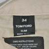 Tom Ford Sand Brown Slim Fit Jeans