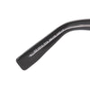 Zegna Black Square Framed Sunglasses