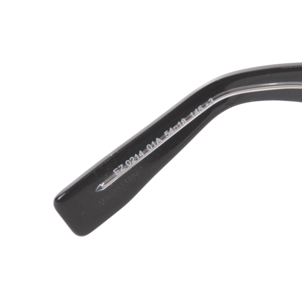 Zegna Black Square Framed Sunglasses