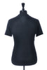 Inis Meain Navy Blue Knit Linen Polo