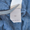 Brunello Cucinelli Slate Blue Knit T-Shirt