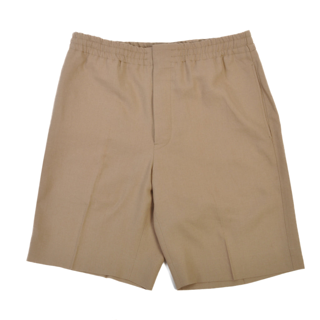 Zegna Brown Oasi Linen Shorts