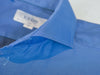 Eton Blue Slim Fit Textured Twill Shirt