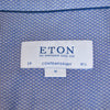 Eton Blue Weave Oxford Contemporary Fit Shirt