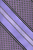 Ted Baker Purple Patterned Striped Tie