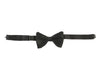 Dion Black Silk Bow Tie