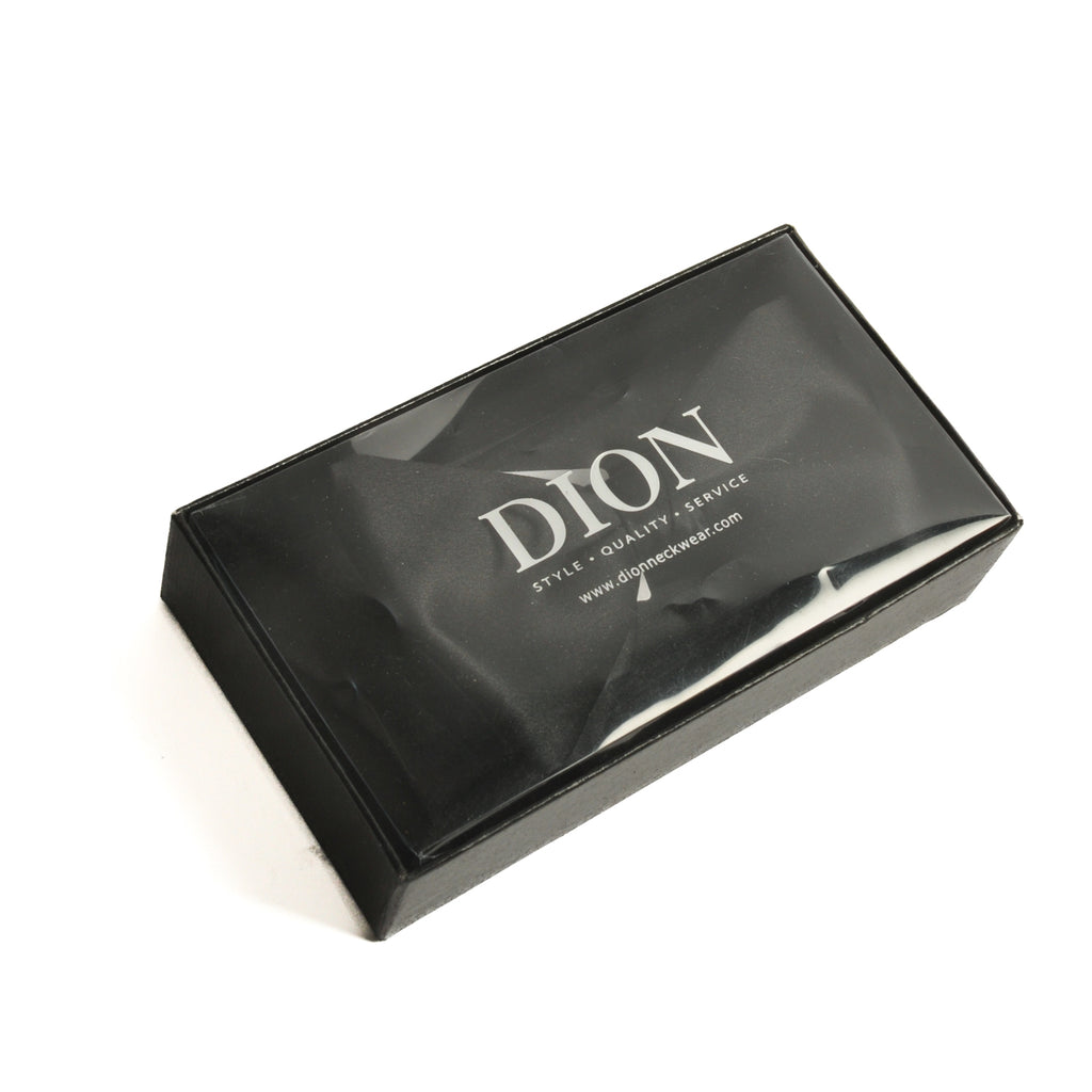 Dion Black Silk Bow Tie