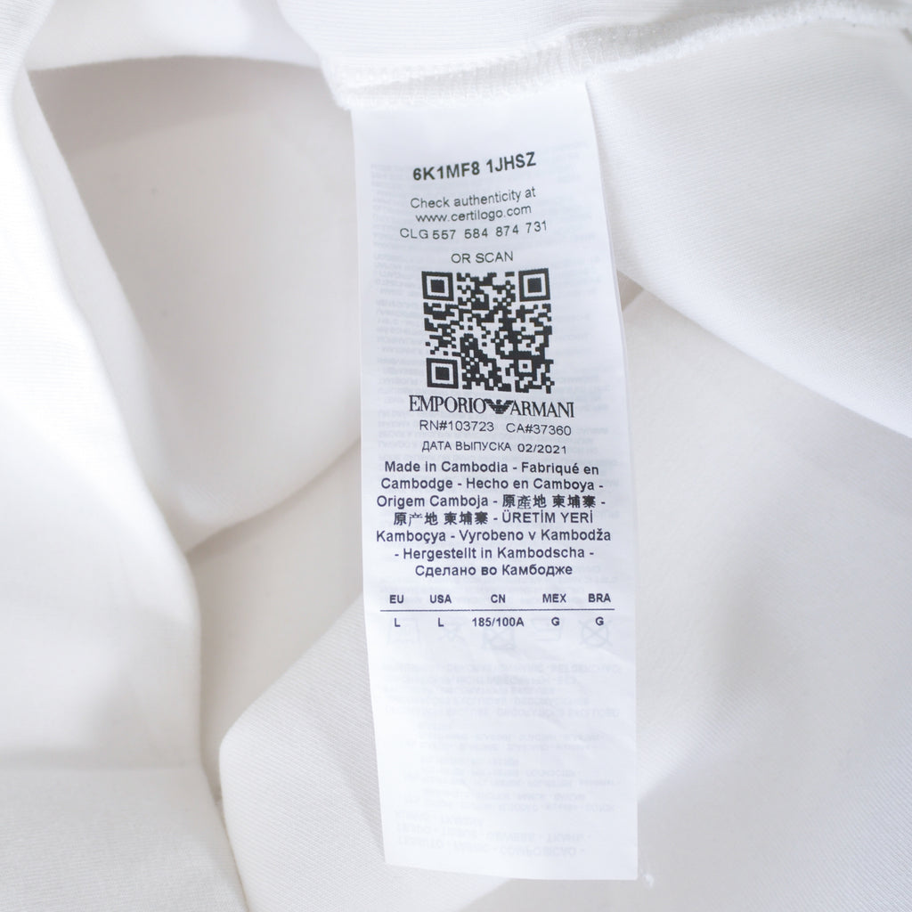 Emporio Armani White Bear Pullover
