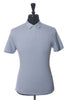 Patrick Assaraf Light Blue Silk Cotton Polo Shirt