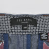 Ted Baker Slate Grey Spainn Linen Blend Shorts