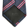 Hugo Boss Pink on Blue Striped Tie