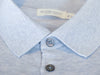 SuitSupply Grey Cotton Silk Polo Shirt