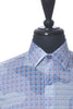 Robert Graham Blue Geo Print Classic Fit Shirt