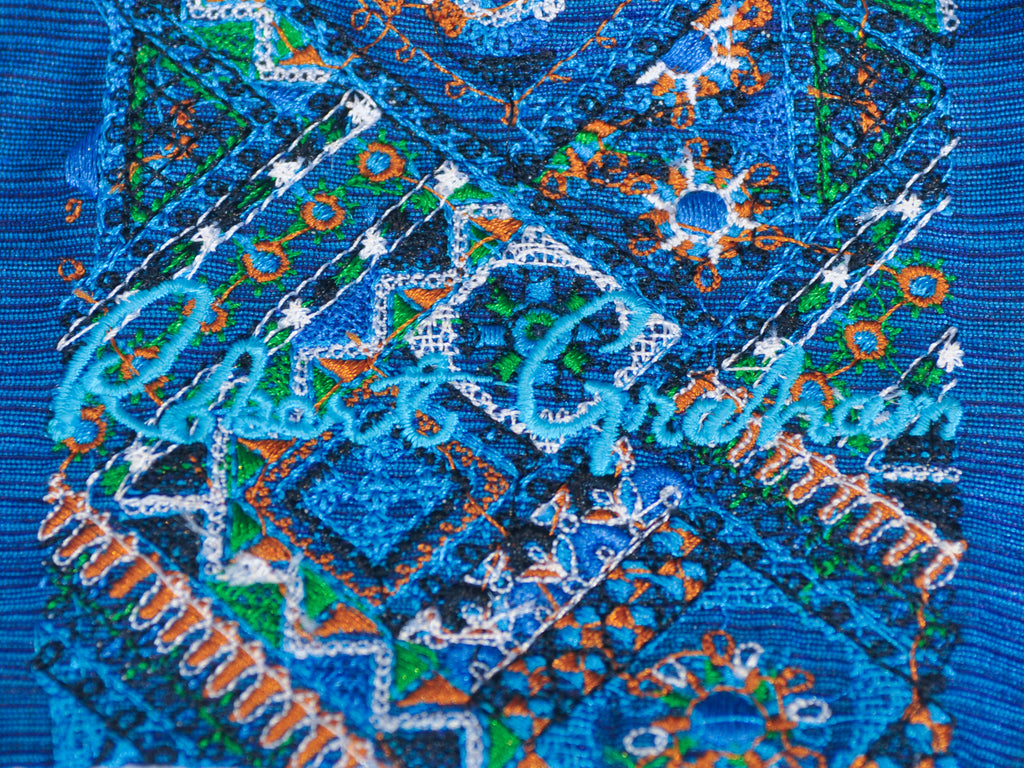 Robert Graham Blue Geo Print Classic Fit Shirt