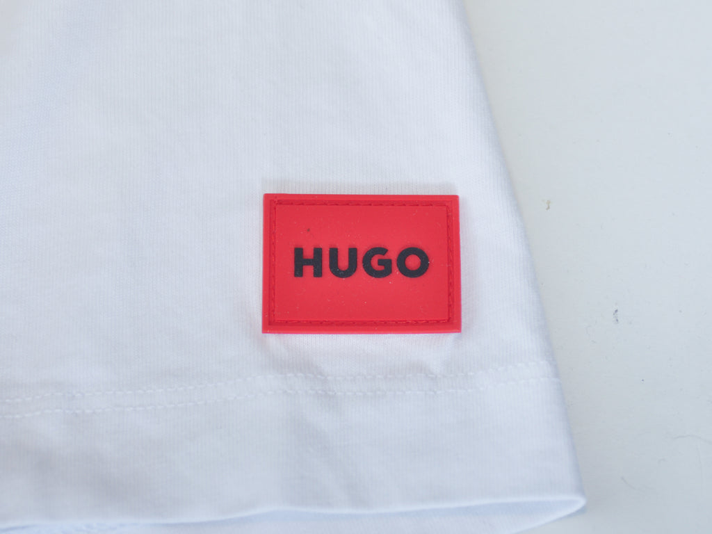Hugo Boss White Human Pride Drain T-Shirt
