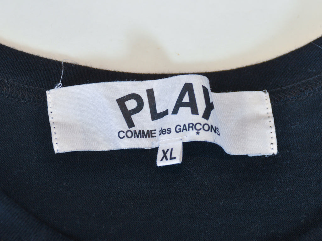 Comme des Garcons Black Three Quarter Sleeve T-Shirt