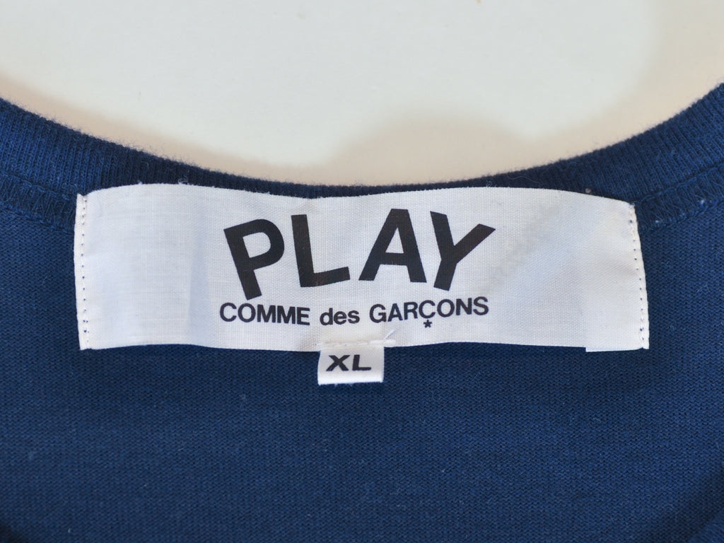 Comme des Garcons Navy Blue T-Shirt