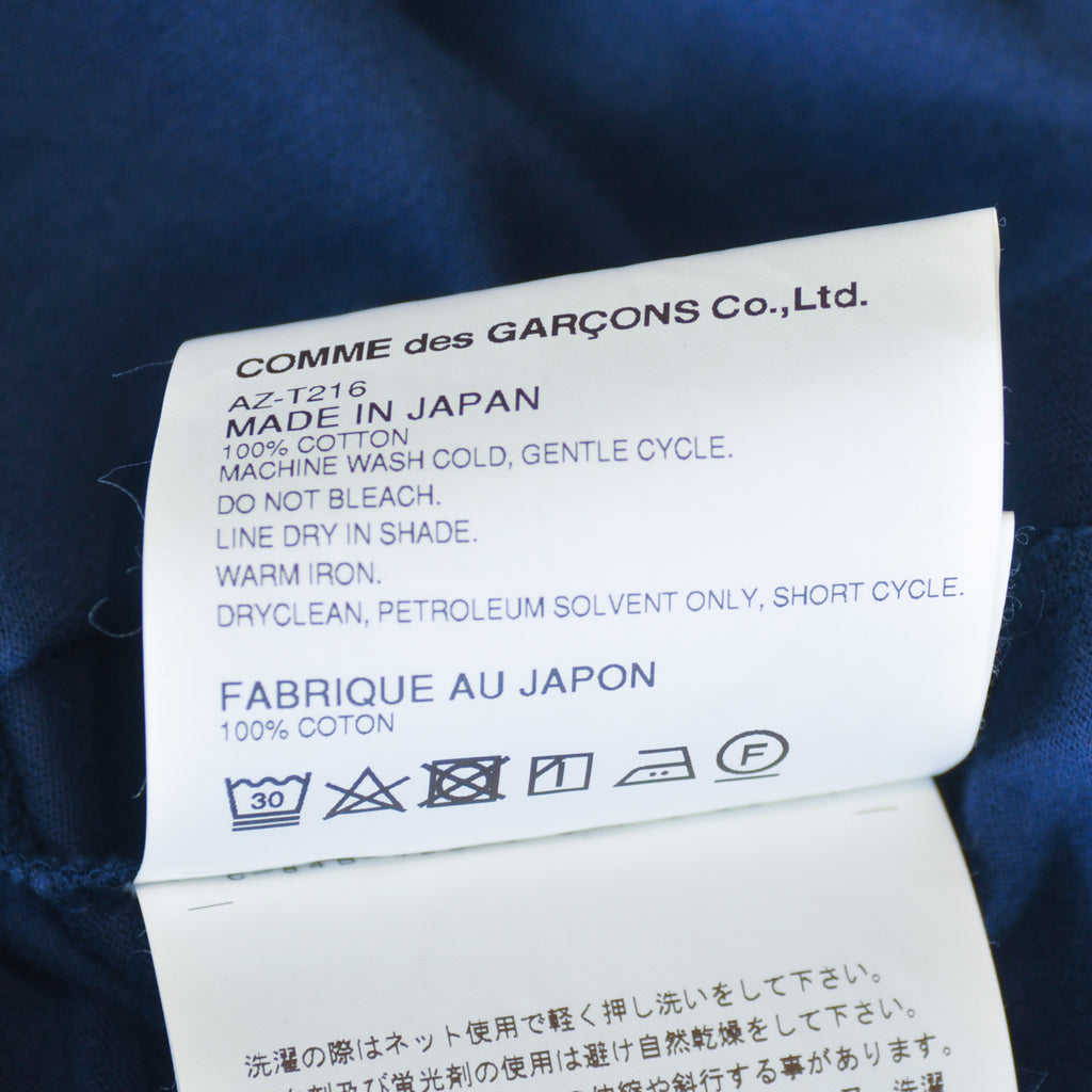 Comme des Garcons Navy Blue T-Shirt