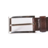 Prada Dark Brown Skinny Belt