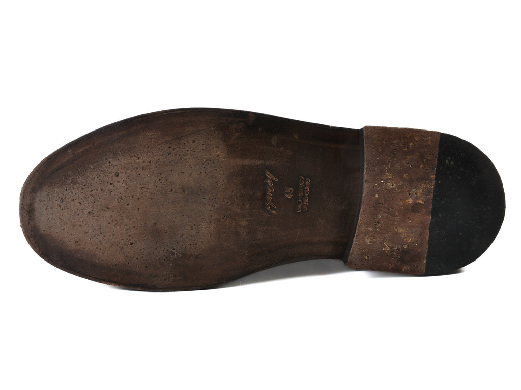 Marsell Brown Cap Toe Oxfords