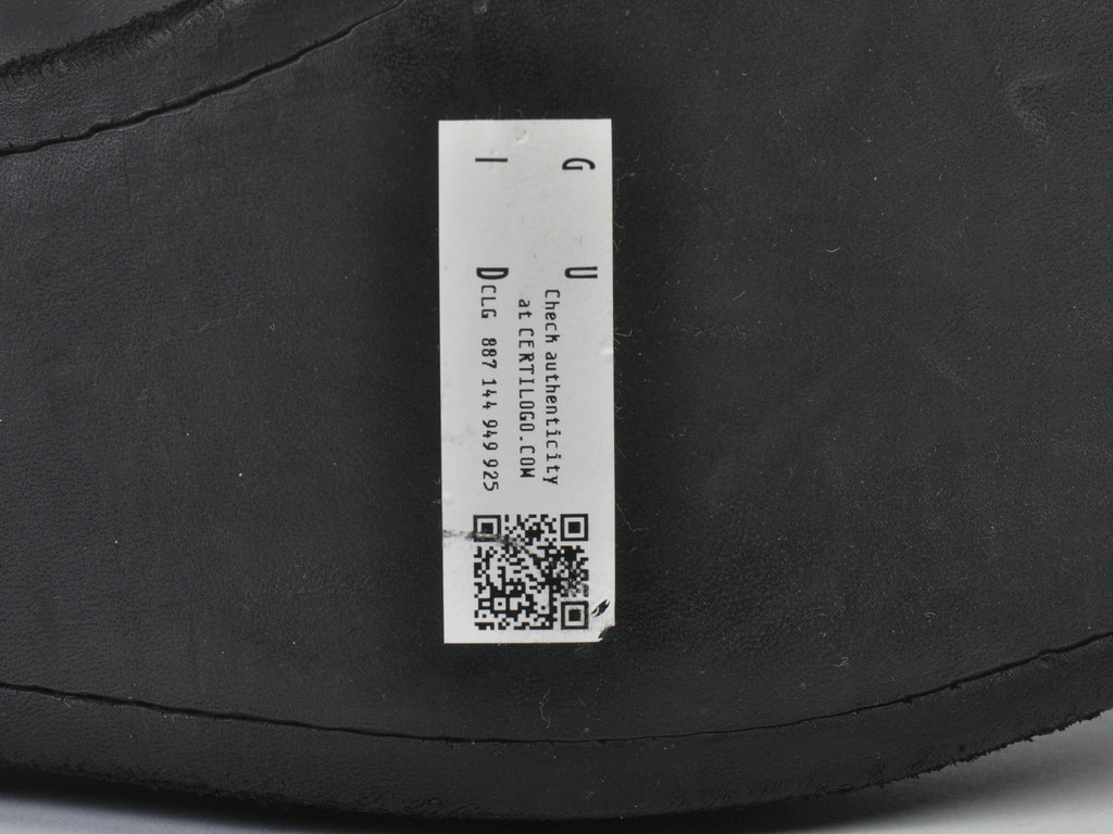 Guidi Black Zip Shoes