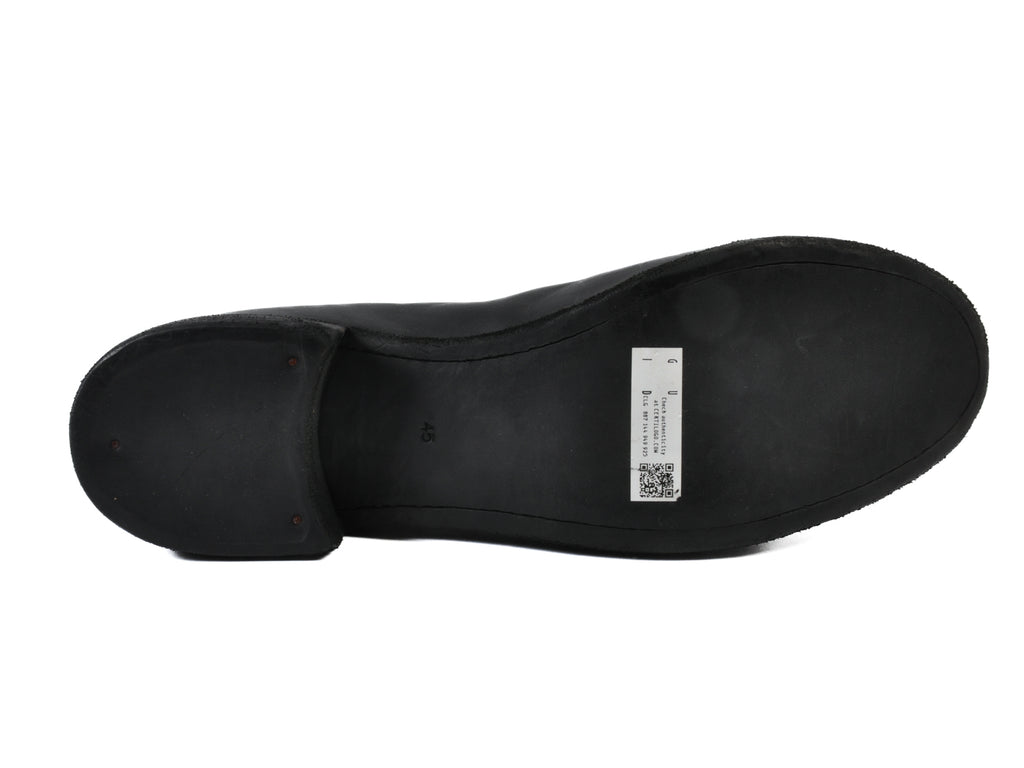 Guidi Black Zip Shoes