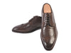 Dunhill Dark Brown Leather Wing Tip Shoes