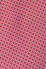 Ermenegildo Zegna Sky Blue on Red Geometric Print Tie