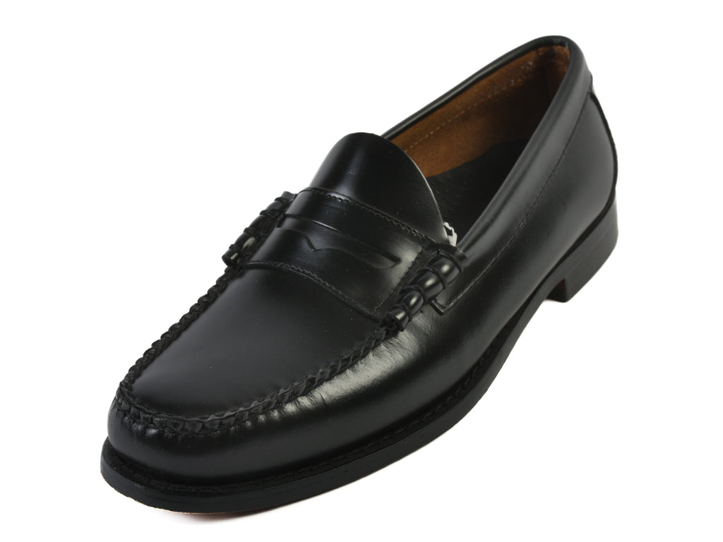 G.H. Bass Black Larson Loafers