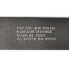 J.Lindeberg Black Textured Leather Belt