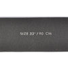 J.Lindeberg Black Textured Leather Belt