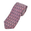 Sam Abouhassan Muted Red Geometric Tie