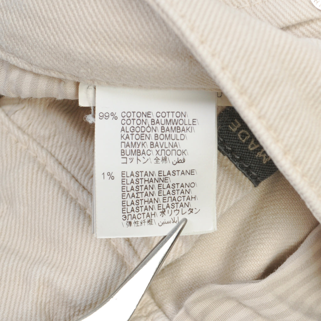 Brunello Cucinelli Beige Skinny Fit Jeans