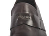 Prada Dark Brown Cordovan Calzature Loafers