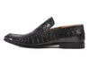 Barracuda Dark Grey Reptile Loafers
