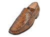 Giorgio Armani Brown Snakeskin Loafers
