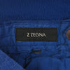 ZZegna Blue Garment Dyed Seersucker Shorts