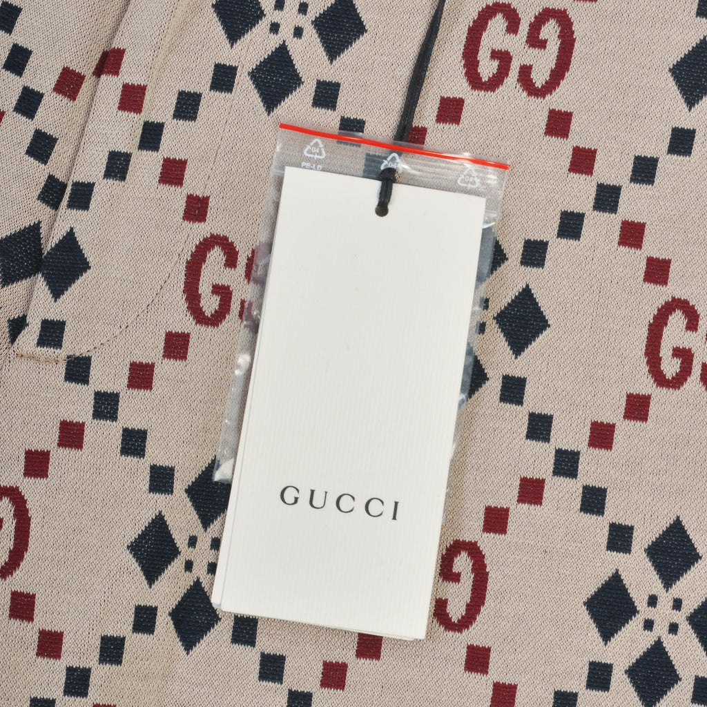 Gucci NWT Brown GG Argyle Check Shorts