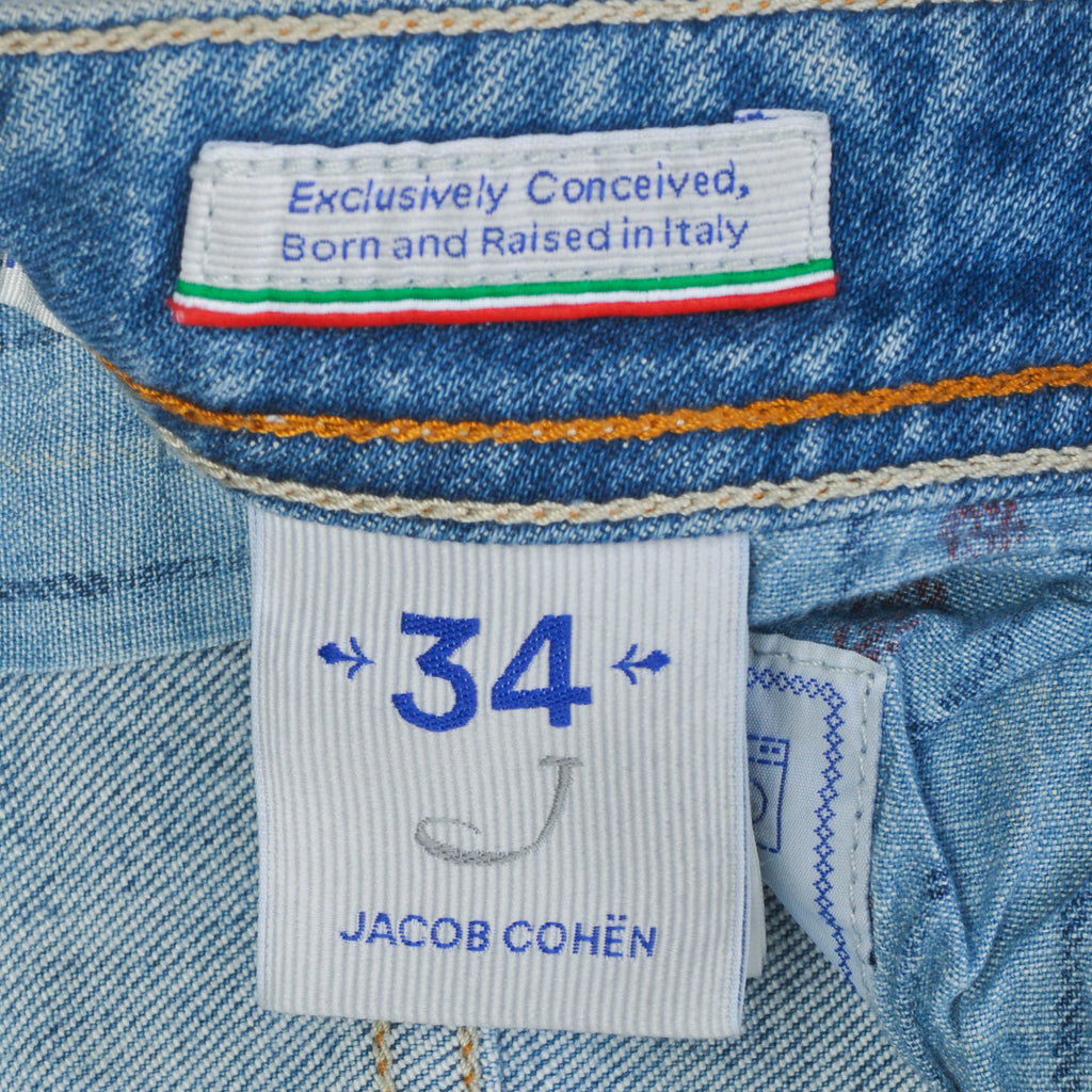 Jacob Cohen Light Wash 622 Jeans