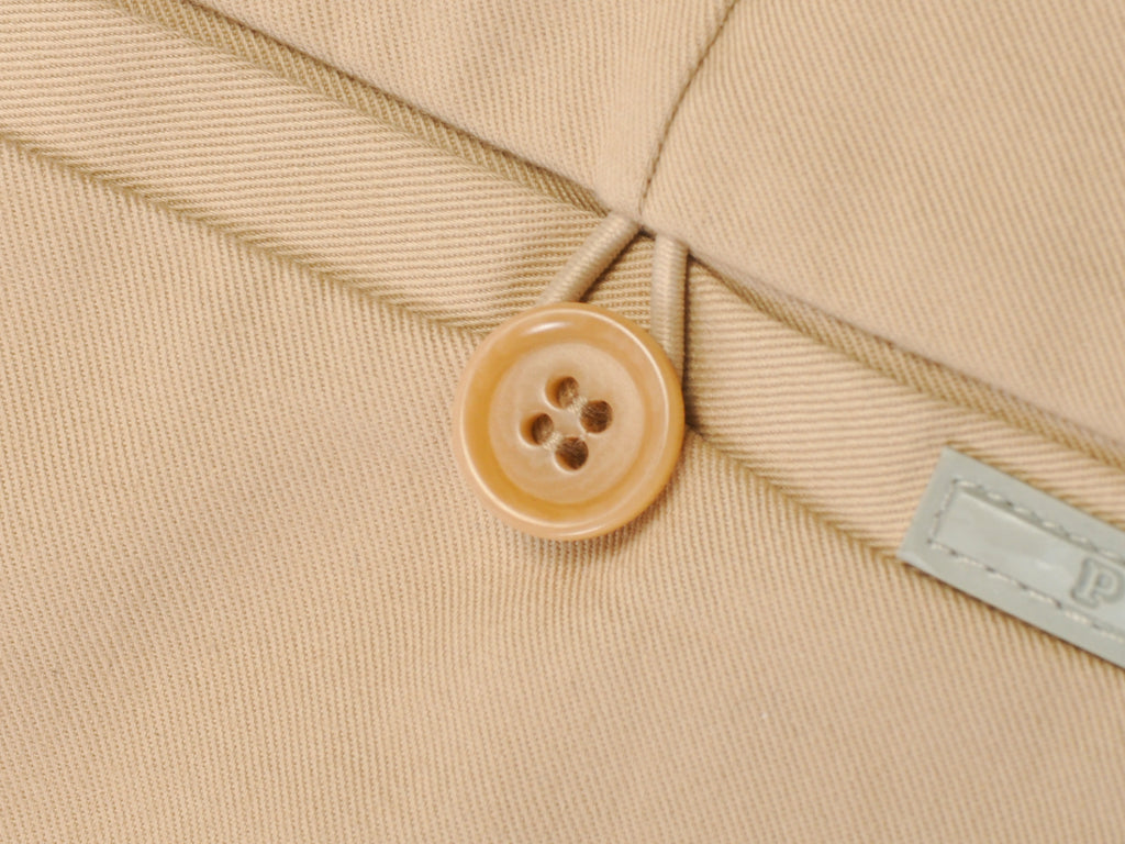 Prada Beige Classic Fit Chinos