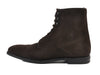 Church’s NWOB Dark Brown Suede Easenhall Cap Toe Boots