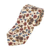 Profuomo Ivory Floral Print Tie